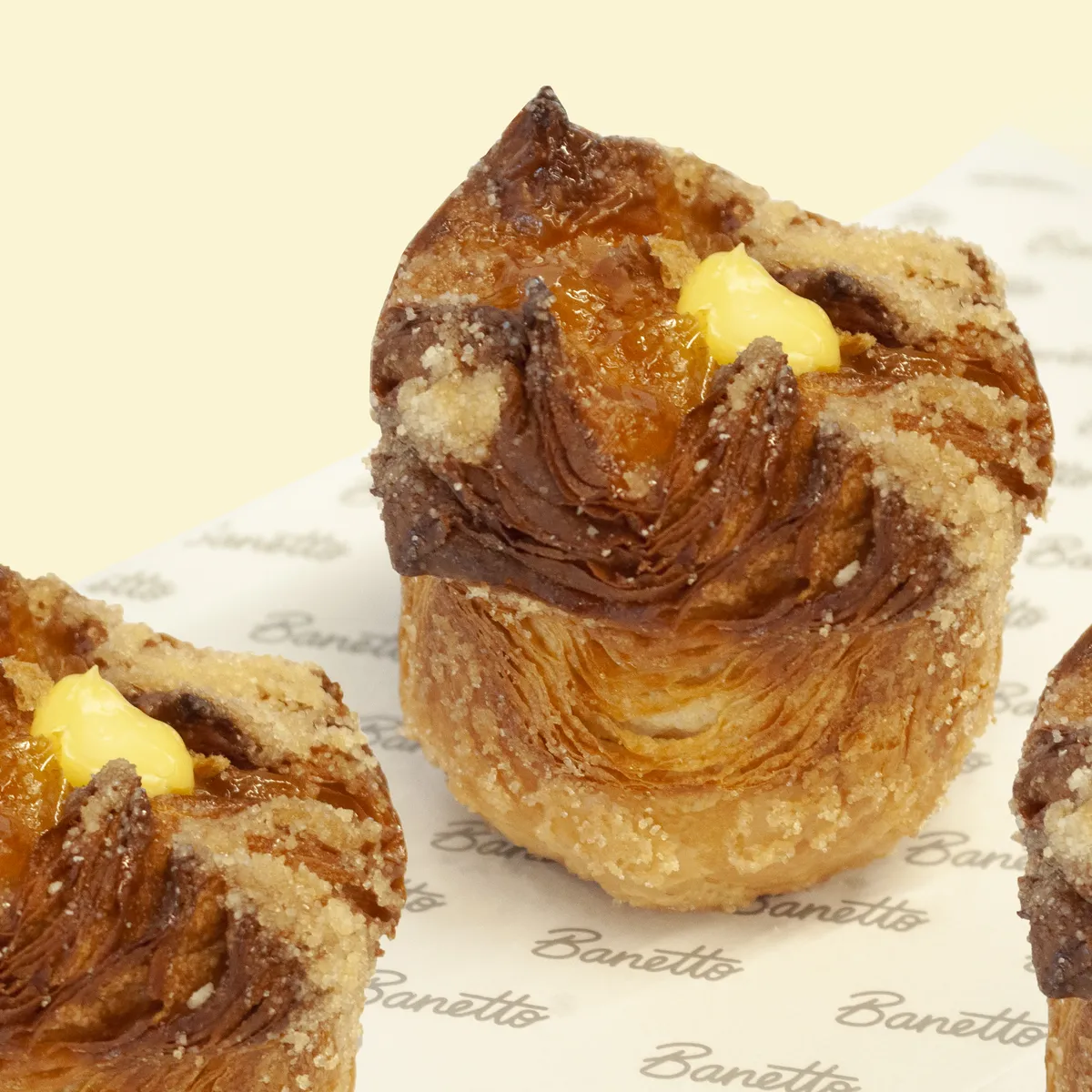 Kouign Amann crema pastelera